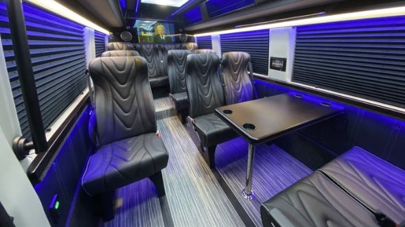 18 passenger sprinter van interior st louis