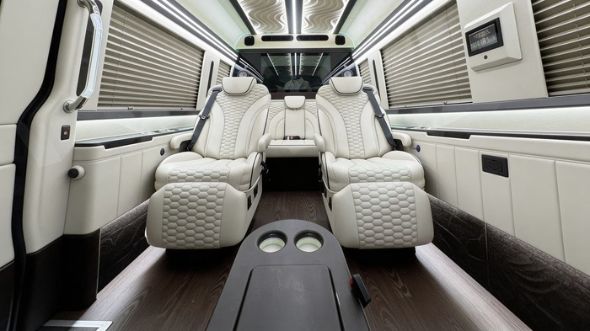 8 passenger sprinter van interior st louis