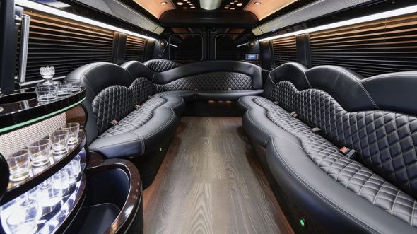 sprinter limousine inside st louis